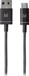 Modal - 4' Braided Micro USB Cable - Gray