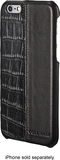 Cole Haan - Crocodile Case for Apple® iPhone® 6 and 6s - Black