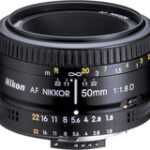 Nikon - AF NIKKOR 50mm f/1.8D Standard Lens - Black