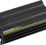 Kicker - CX Series 1200W Class D Mono Amplifier with Variable Low-Pass Crossover - Black