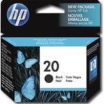 HP - 20 Inkjet Cartridge - Black