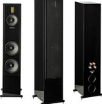 MartinLogan - Motion 60XT Dual 8" 3-Way Floorstanding Speaker (Each) - Gloss Black
