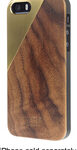 Native Union - CLIC Metal Case for Apple® iPhone® 5 and 5s - Tan/Brass