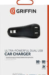 Griffin Technology - PowerJolt Dual Universal Vehicle Charger - Black