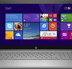HP - HP ENVY 15.6" Touch-Screen Laptop - AMD FX-Series - 6GB Memory - 1TB Hard Drive - Natural Silver