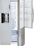 LG - Door-in-Door 26.0 Cu. Ft. Side-by-Side Refrigerator with Thru-the-Door Ice and Water - Stainless Steel
