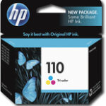 HP - 110 Tricolor Original Ink Cartridge - Cyan/Magenta/Yellow