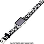 French Bull - Replacement Band for Apple Watch™ 38mm - Black/White