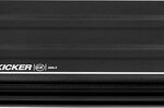 Kicker - CX-Series CX300.4 600W Class AB Bridgeable Multichannel Amplifier with Built-In Crossovers - Black