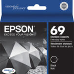 Epson - DURABrite Ultra - 69 Ink Jet Cartridge T069120 - Black - Black
