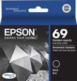 Epson - DURABrite Ultra - 69 Ink Jet Cartridge T069120 - Black - Black - Image 1