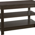 Insignia™ - TV Stand for Most Flat-Panel TVs up to 40" - Carbon Ash