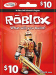 Roblox - ROBLOX $10 Game Card - Red