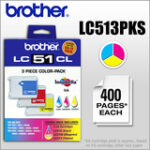 Brother - Ink Cartridges (3-Count) - Cyan, Magenta, Yellow