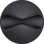 blueLounge - CableDrop Multipurpose Cable Clips (6-Pack) - Black