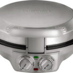 Cuisinart - International Chef Crepe/Pizzelle/Pancake Plus Countertop Press - Silver