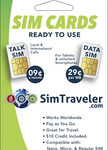 SIMtraveler - International and 3G Data SIM Cards - White
