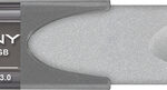 PNY - Turbo 256GB USB 3.0 Flash Drive - Black/Gray