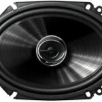 Pioneer - 6" x 8" 2-Way Car Speakers with IMPP Composite Cones (Pair) - Black