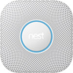 Nest - Protect 2nd Generation (Battery) Smart Smoke/Carbon Monoxide Alarm - White