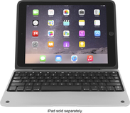 ClamCase - Pro Keyboard Case for Apple® iPad® Air 2 - Smoke/Black - Image 1