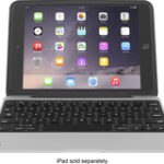 ClamCase - Pro Keyboard Case for Apple® iPad® mini, iPad mini 2 and iPad mini 3 - Smoke/Black