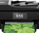 HP - Officejet 5740 Wireless e-All-in-One Printer - Black