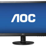AOC - 21.5" LED HD Monitor - Black