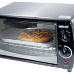 Better Chef - 4-Slice Toaster Oven - Silver/Black