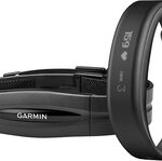 Garmin - Vivosmart Activity Tracker + Heart Rate (Large) - Black