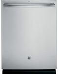 GE - Profile 24" Tall Tub Built-In Dishwasher with Stainless-Steel Tub - Stainless Steel