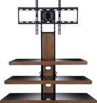 Insignia™ - TV Stand for Most Flat-Panel TVs Up To 50" - Cherry
