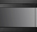 LG - 1.4 Cu. Ft. Mid-Size Microwave - Smooth Black