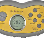 Insignia™ - Armband Radio with AM/FM Stereo - Blue/Black