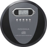 Insignia™ - Portable CD Player - Black/Charcoal