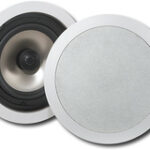 Insignia™ - 6-1/2" In-Ceiling Speakers (Pair) - White