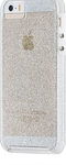 Case-Mate - Sheer Glam Case for Apple® iPhone® 5 and 5s - Clear/Champagne