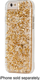 Case-Mate - Karat Case for Apple® iPhone® 6 and 6s - Clear/Gold - Image 1
