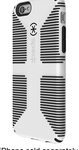 Speck - Candyshell Grip Case for Apple® iPhone® 6 and 6s - White/Black