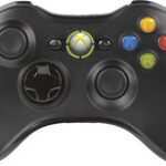 Microsoft - Xbox 360 Wireless Controller - Black