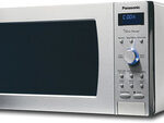 Panasonic - 2.2 Cu. Ft. Full-Size Microwave - Stainless Steel