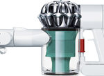 Dyson - V6 Mattress Bagless Cordless Hand Vac - White/Nickel/Teal