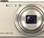 Sony - DSCWX220 18.2-Megapixel Digital Camera - Gold