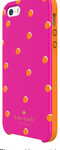 kate spade new york - Scatter Pavilion Hybrid Hard Shell Case for Apple® iPhone® 5 and 5s - Pink/Orange