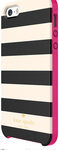 kate spade new york - Candy Stripe Hybrid Hard Shell Case for Apple® iPhone® 5 and 5s - Cream/Black