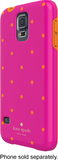 kate spade new york - Scatter Pavilion Hybrid Hard Shell Case for Samsung Galaxy S 5 Cell Phones - Pink/Orange - Image 1