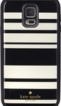 kate spade new york - offGRID Fairmont Stripe External Battery Case for Samsung Galaxy S 5 Cell Phones - Black/Cream