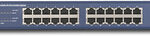 NETGEAR - ProSafe 24-Port 10/100/1000 Gigabit Rackmount Ethernet Switch - Blue
