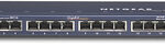 NETGEAR - ProSafe 16-Port 10/100/1000 Gigabit Ethernet Switch - Blue