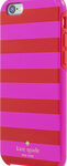 kate spade new york - Candy Stripe Hybrid Hard Shell Case for Apple® iPhone® 6 and 6s - Red/Pink